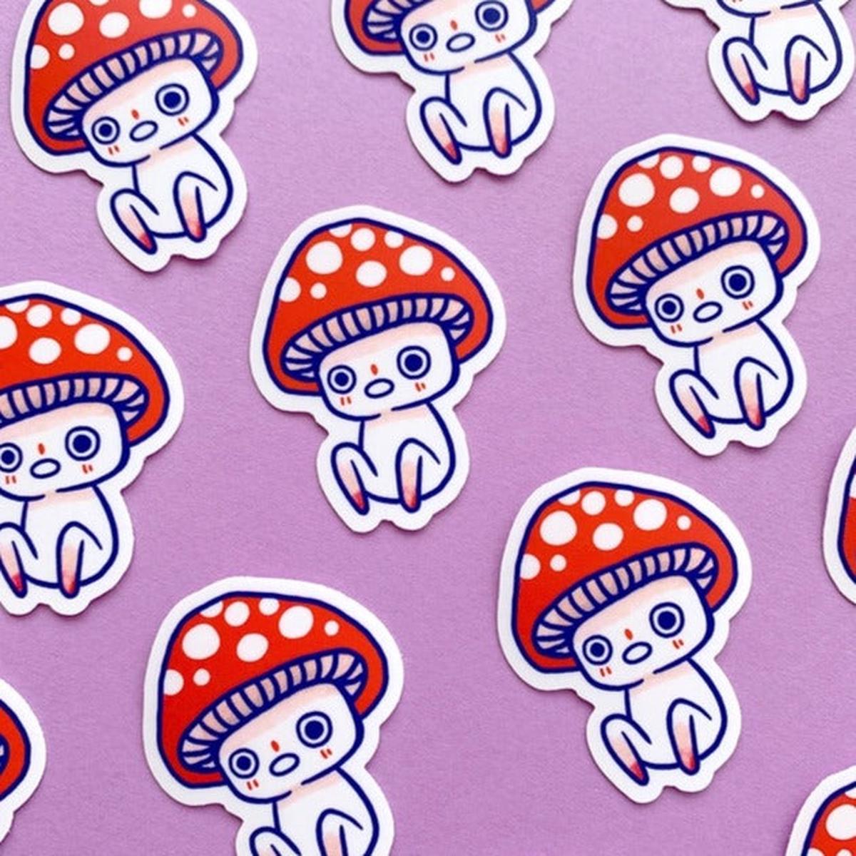Hannakin - Squat Mush Vinyl Sticker