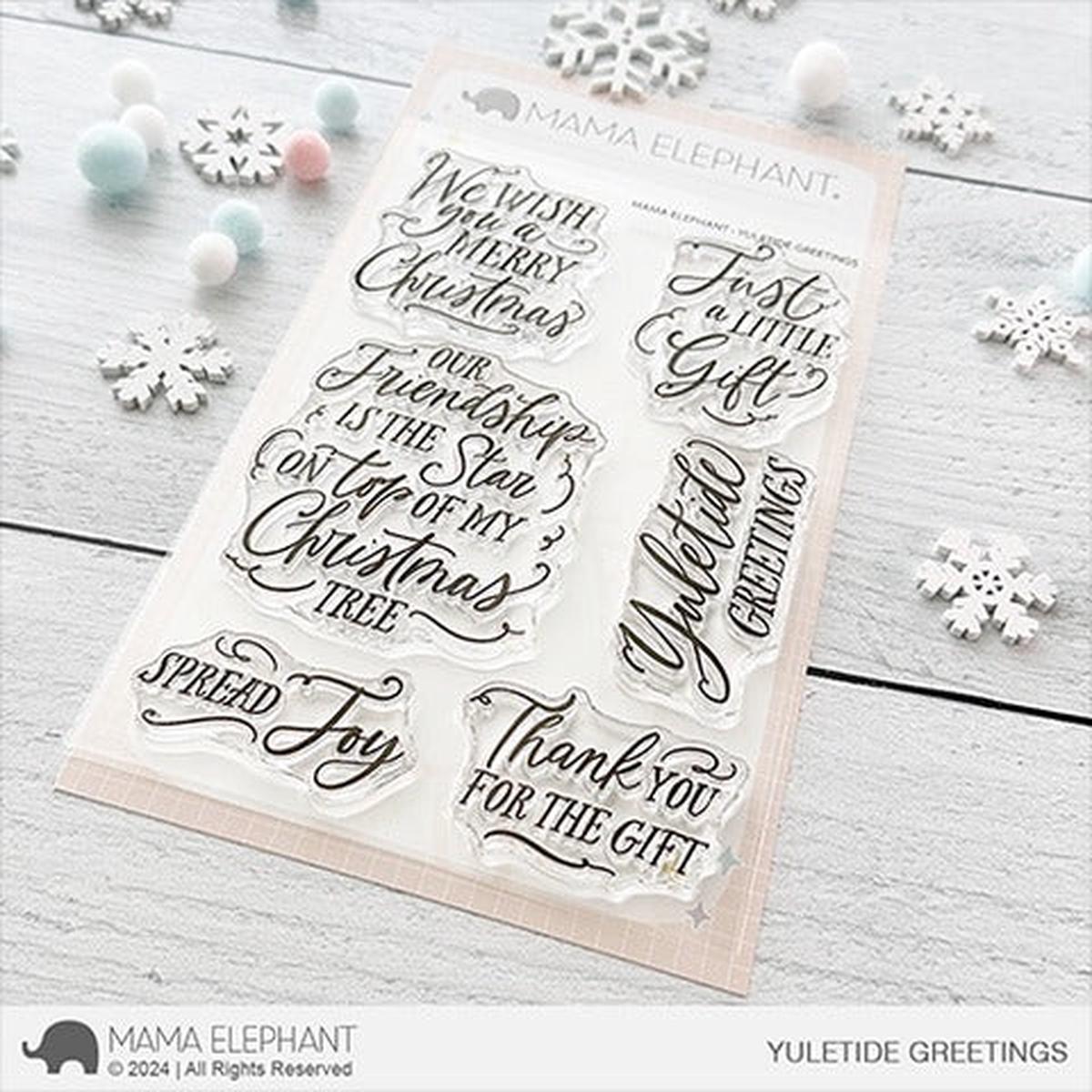 Yuletide Greetings Stamp Set