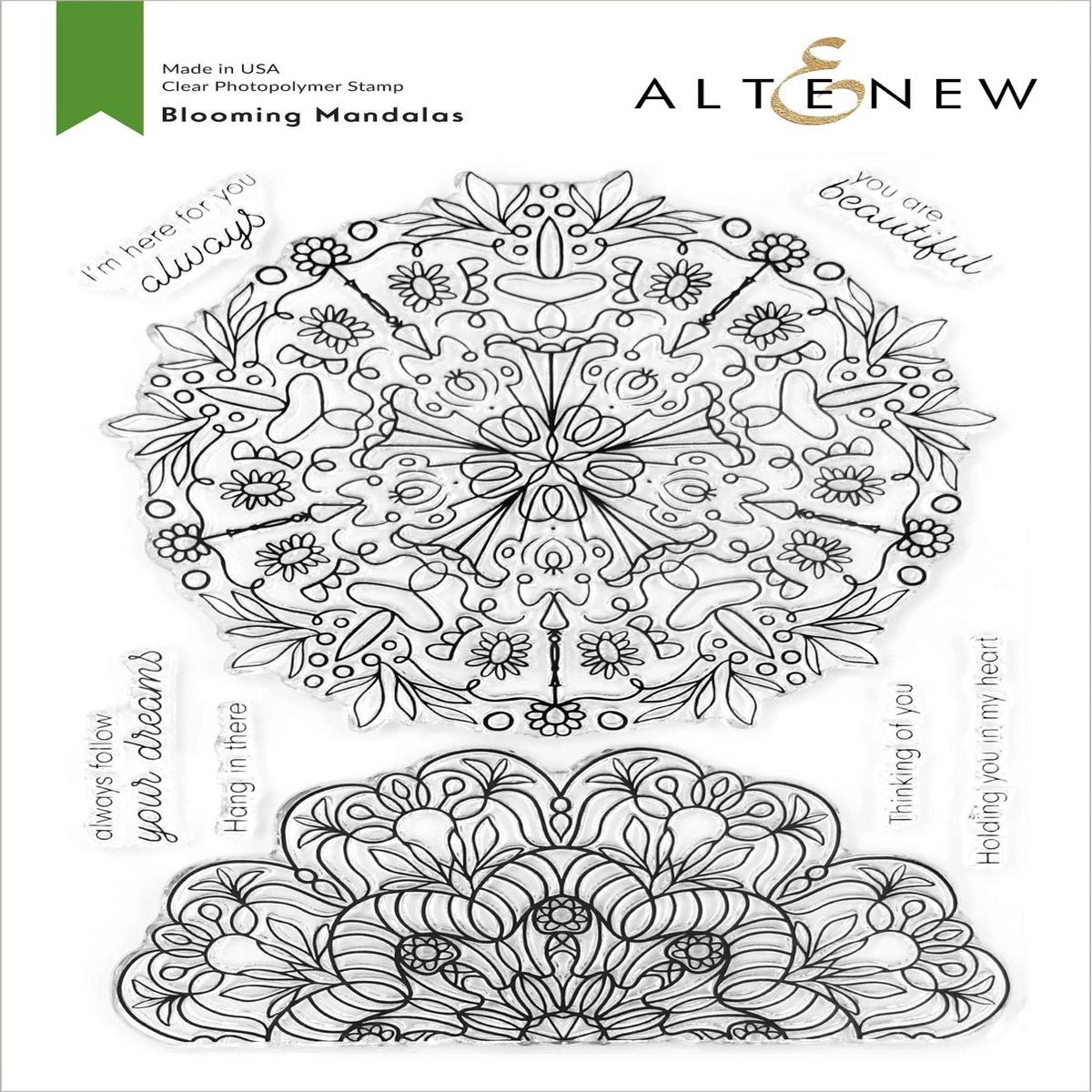 Blooming Mandalas Stamp Set