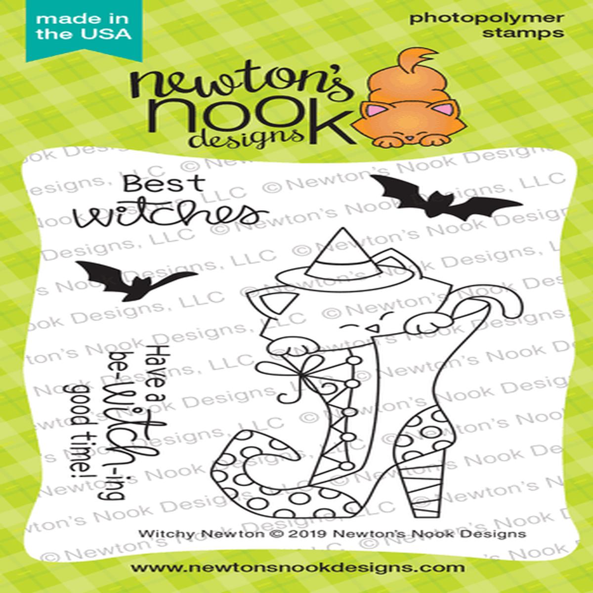 Witchy Newton Stamp Set
