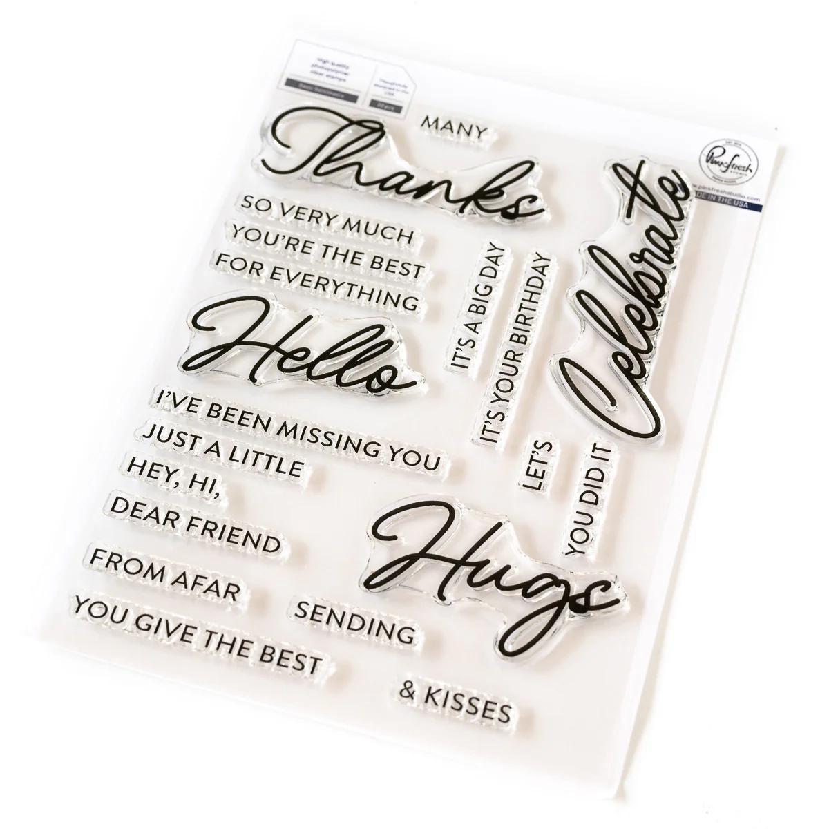 Basic Sentiments StampSet