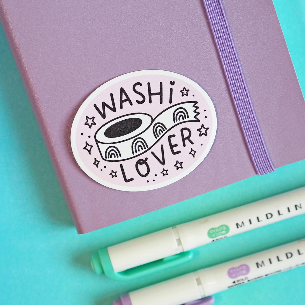 Washi Lover Vinyl Sticker