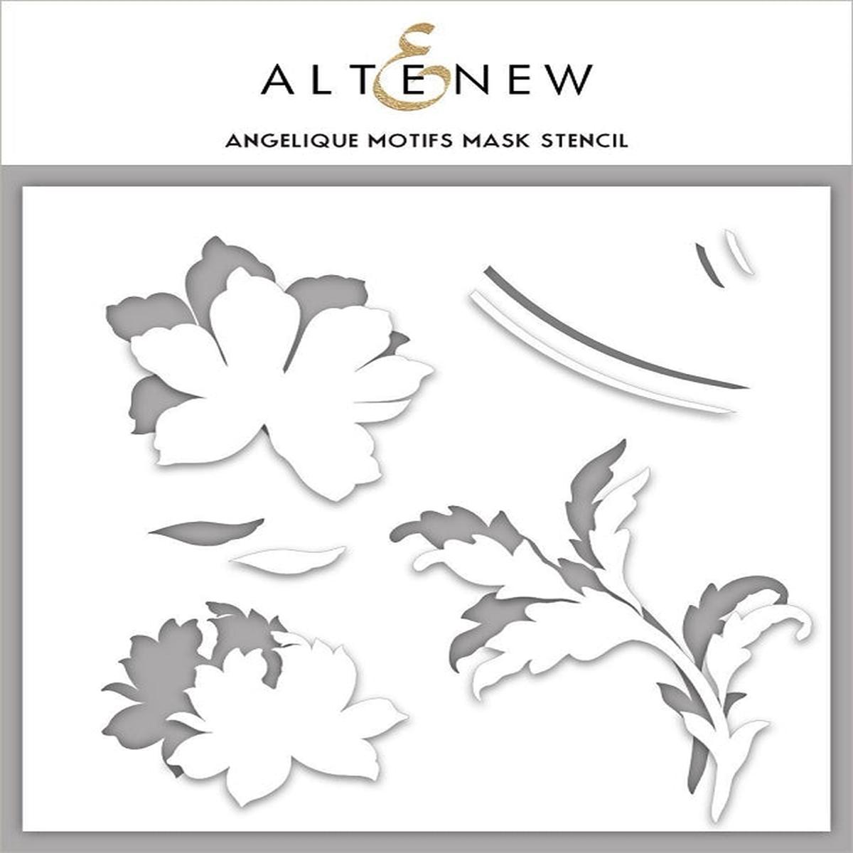 Angelique Motifs Mask Stencil
