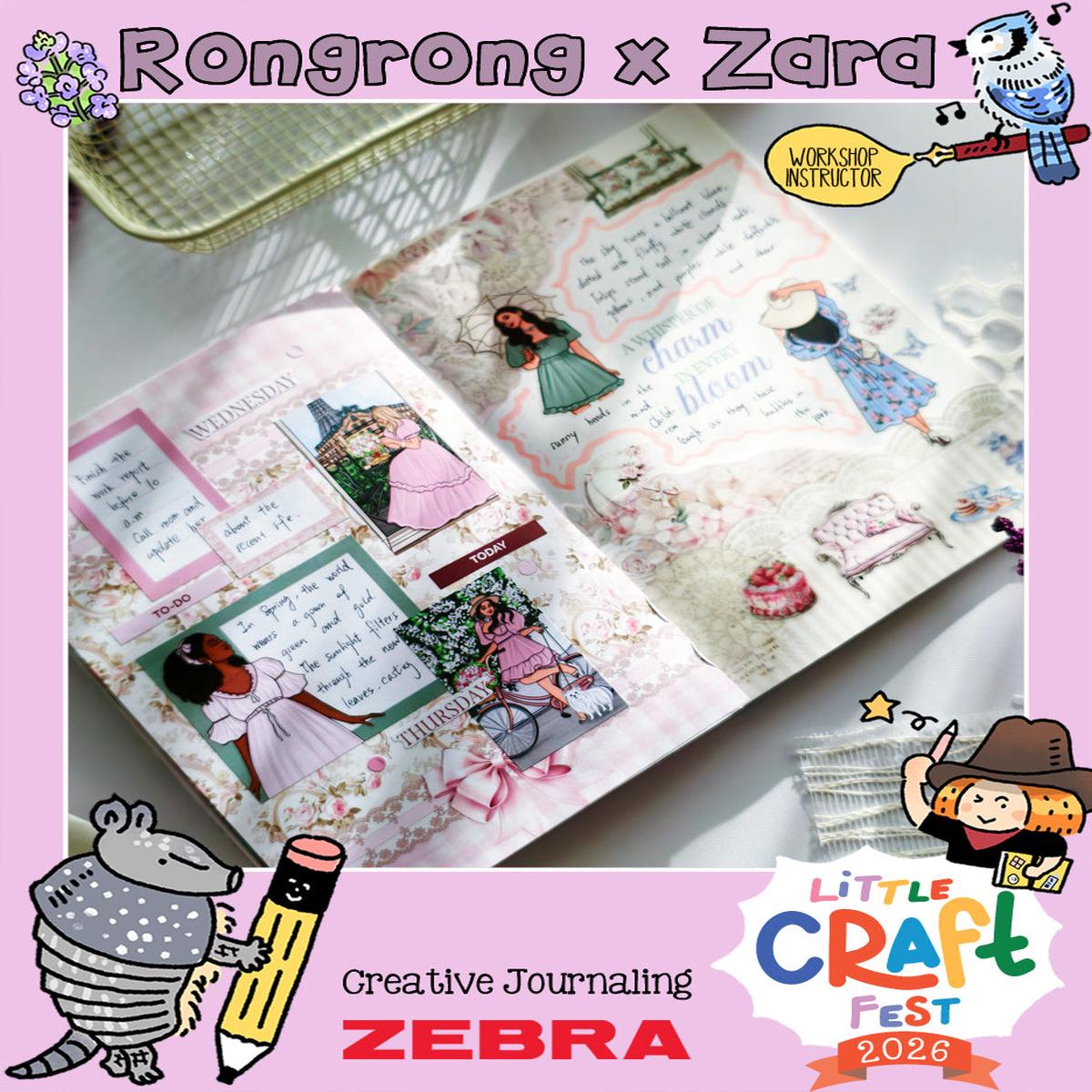 Creative Journaling with Zara and Rongrong