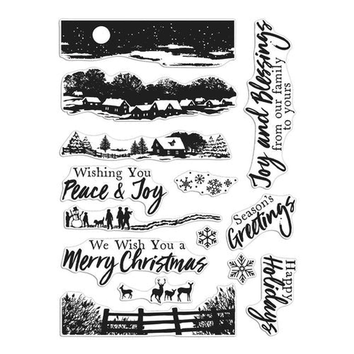 Winter ScenicsStamp Set