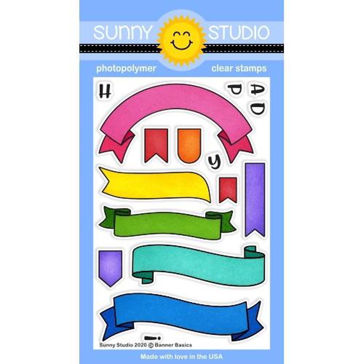 Banner Basics Stamp Set