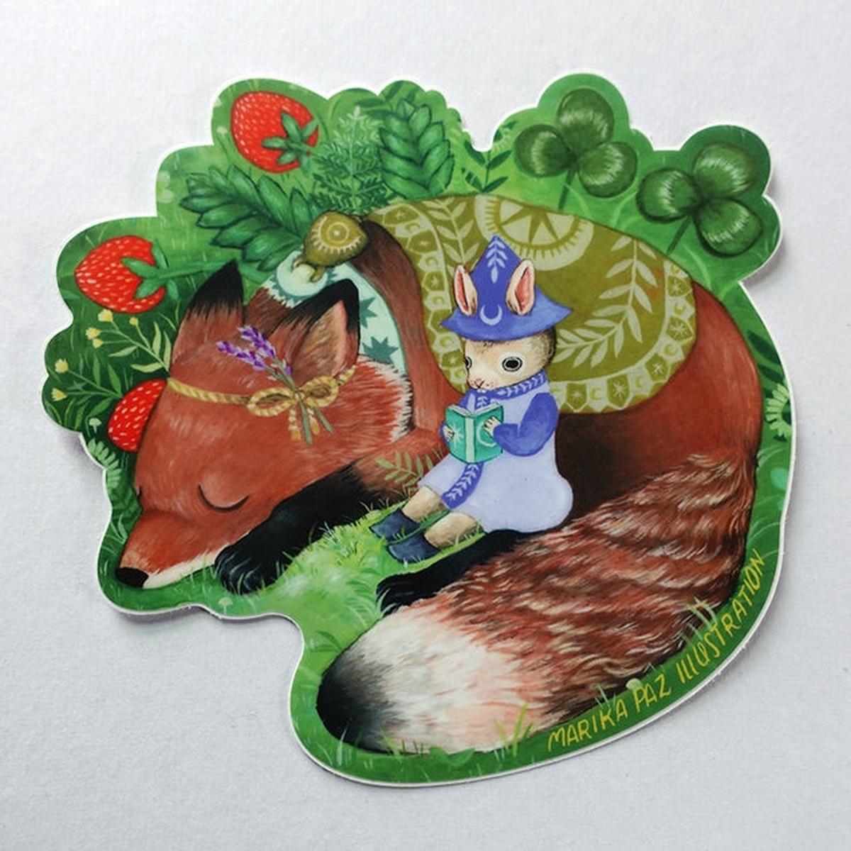 Marika Paz Illustration - Spring's Spell Sticker