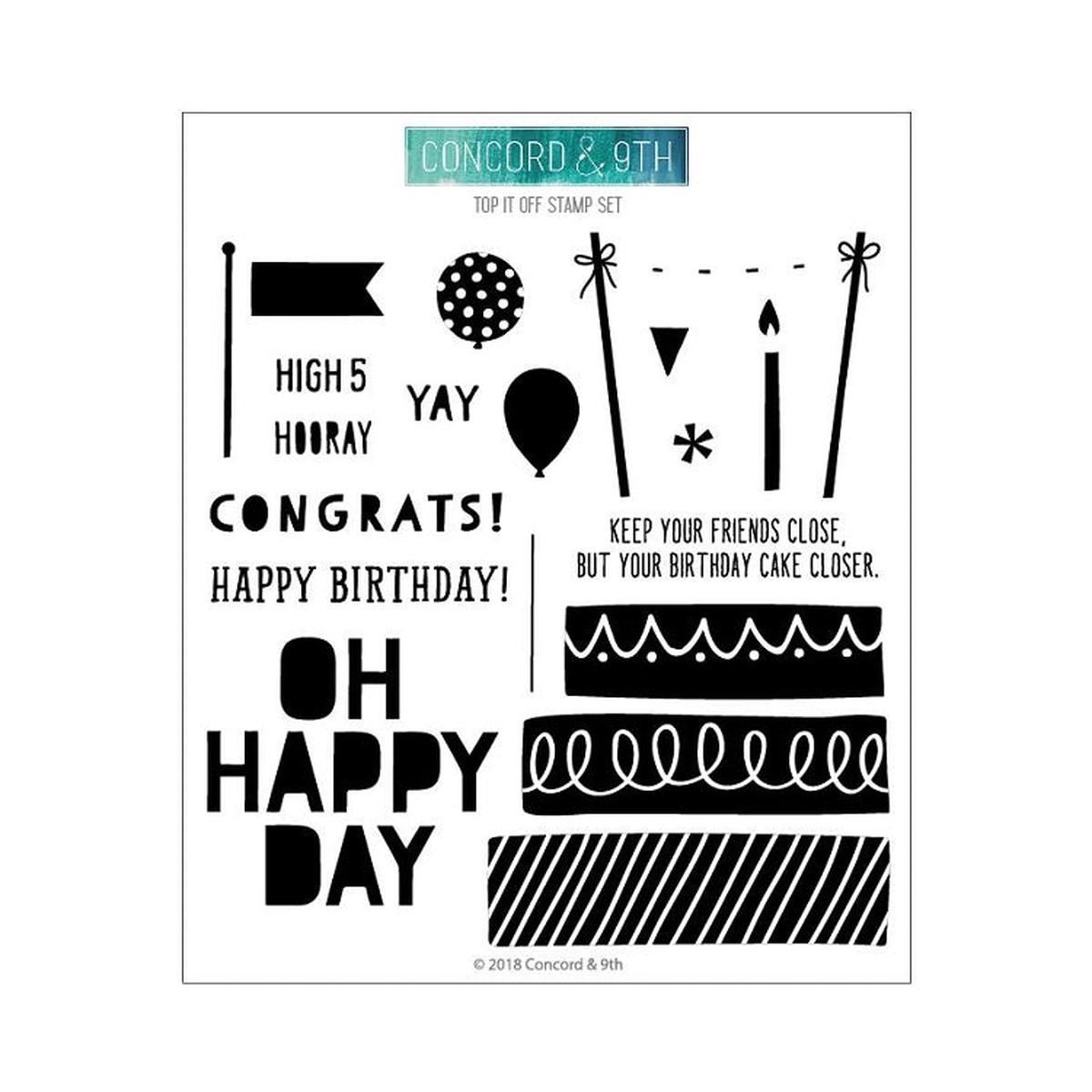 Top It Off Stamp Set