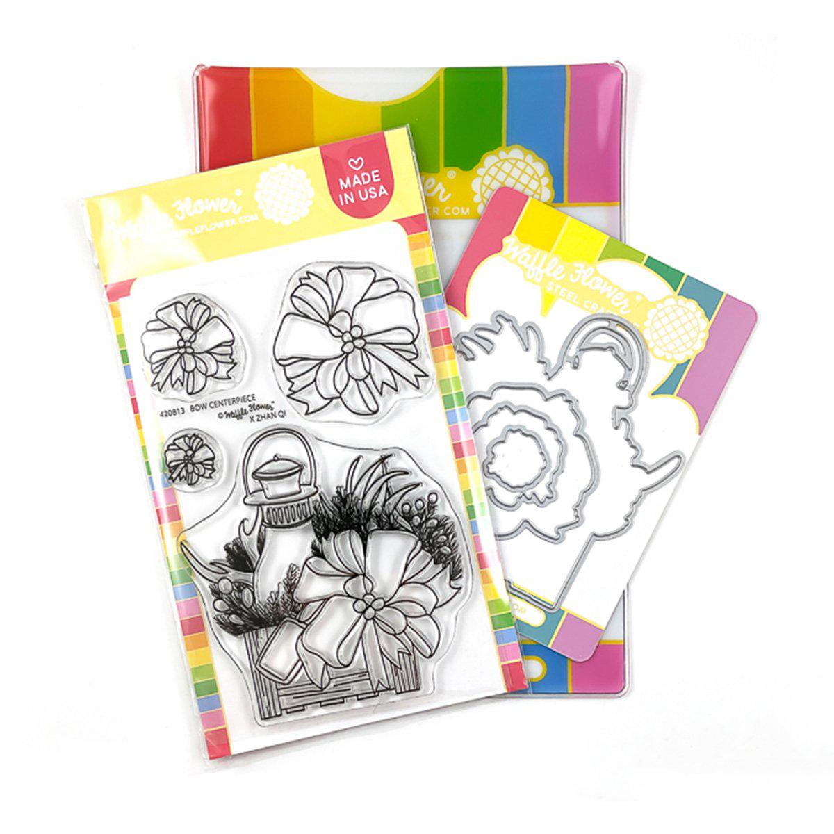 Bow Centerpiece Stamps & Die Combo
