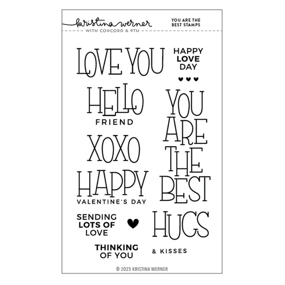 You Are The Best Stamp Set