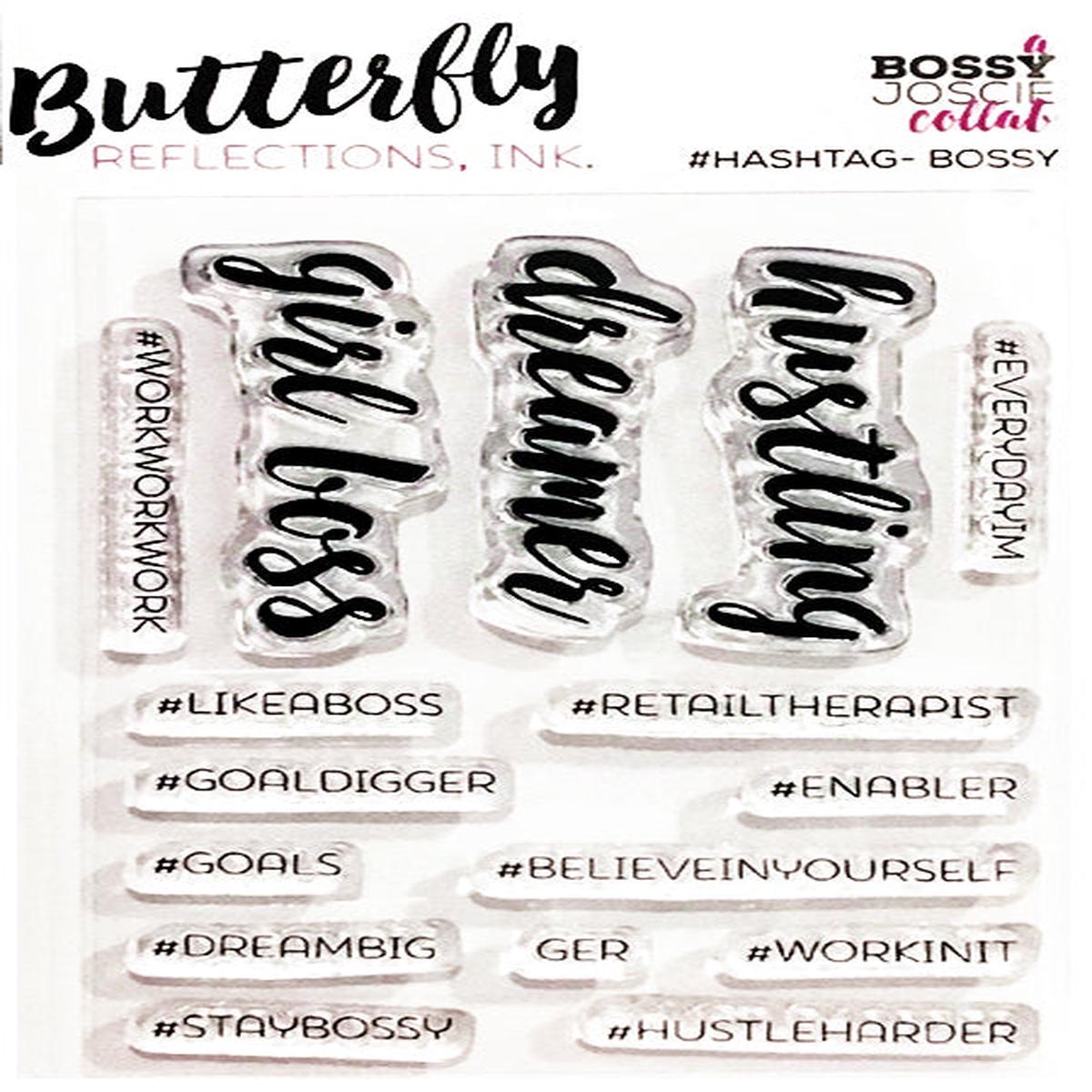 #Hashtag Bossy Stamp Set