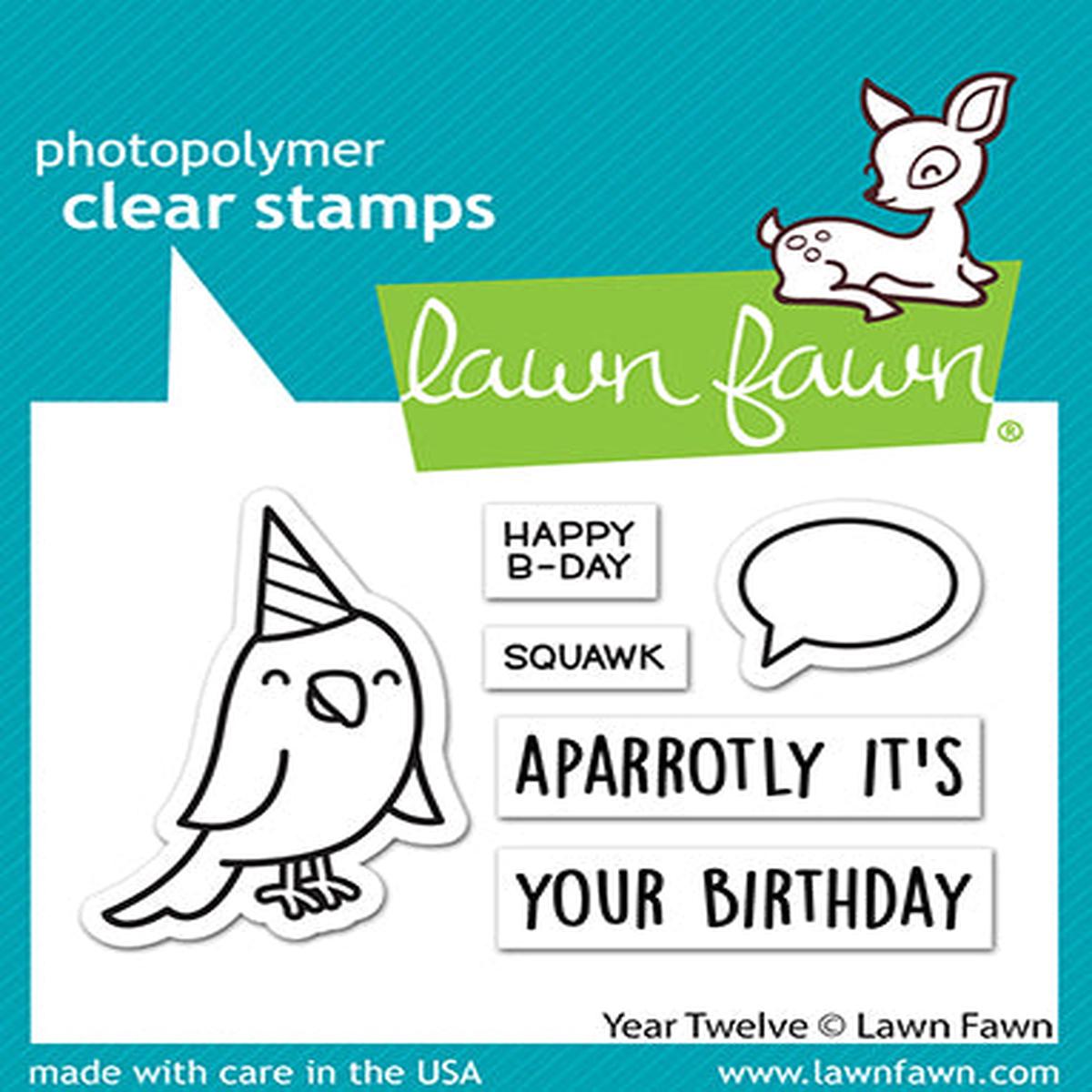 Year Twelve Stamp Set