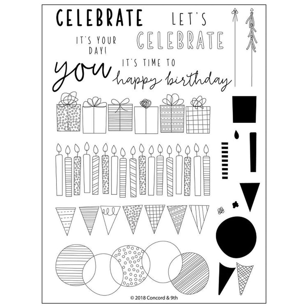 Birthday Stacks Stamp Set