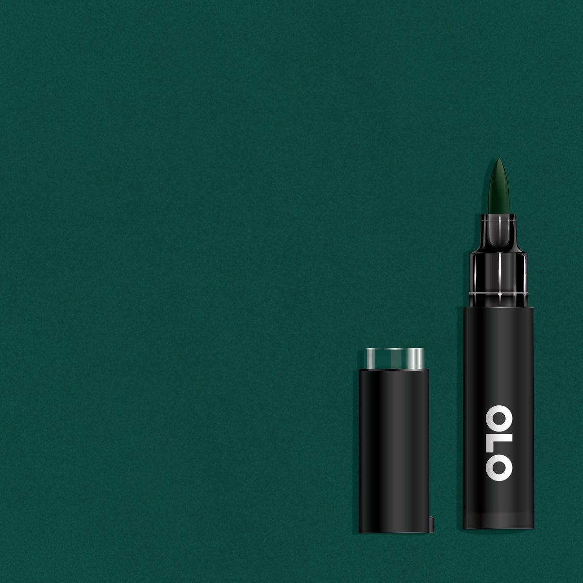 Brush Half Marker G0.6 Emerald