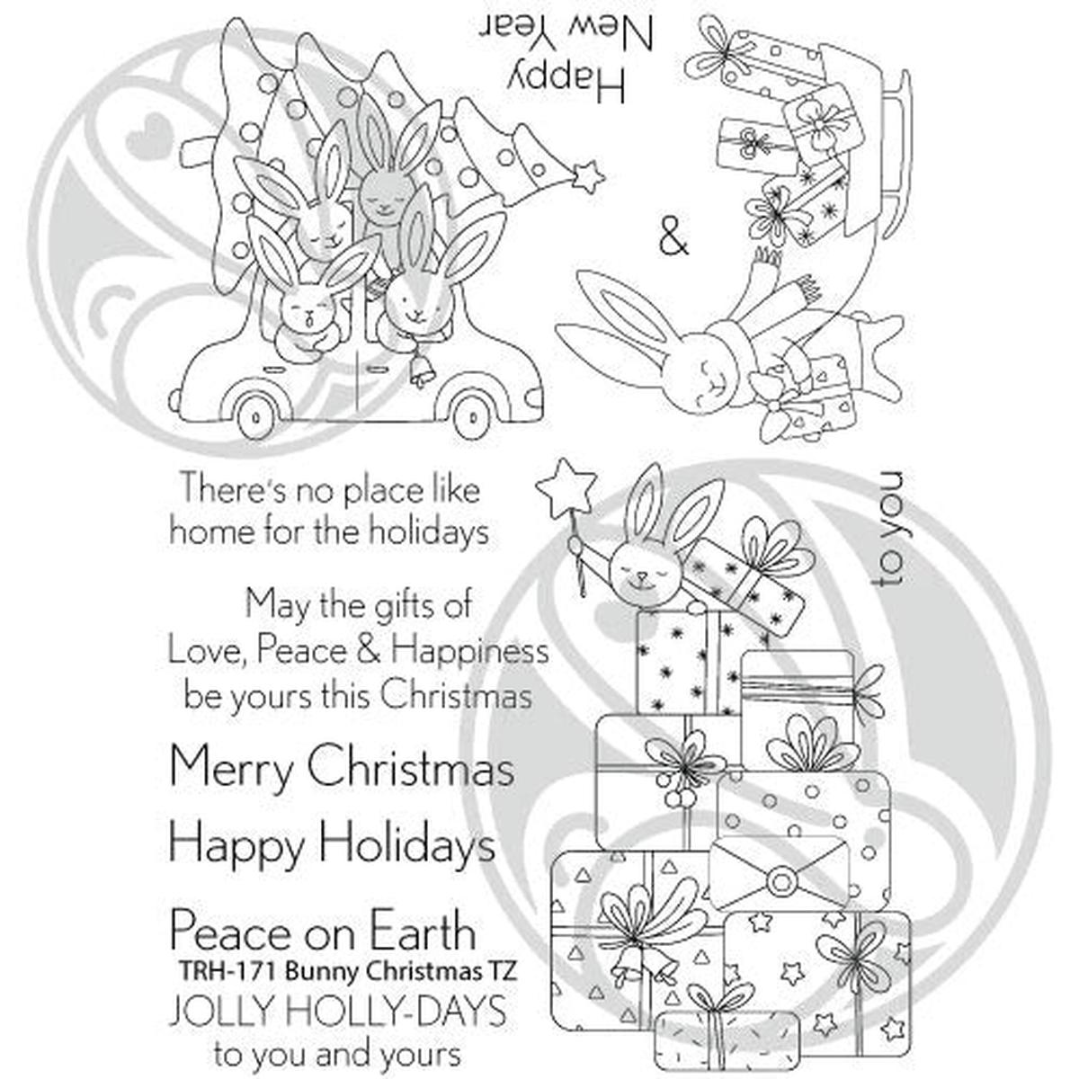 Bunny Christmas Stamp Set