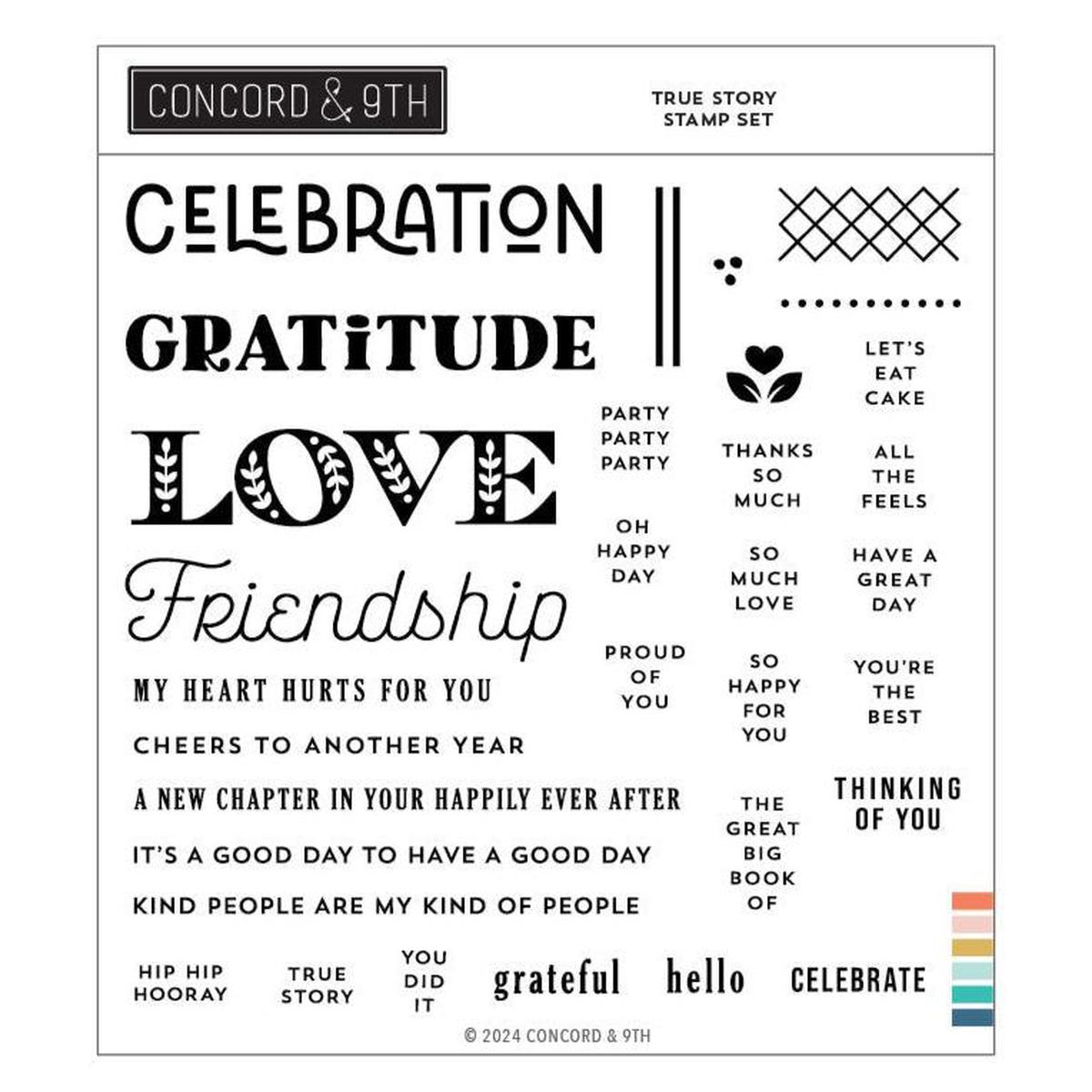 True Story Stamp Set