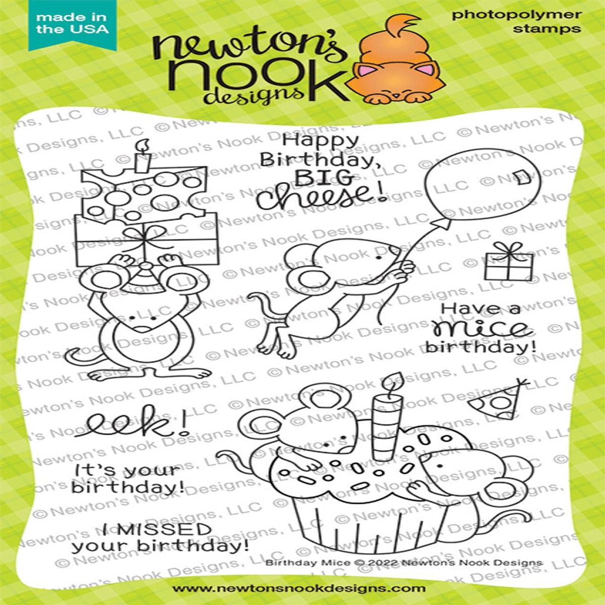 Birthday Mice Stamp Set