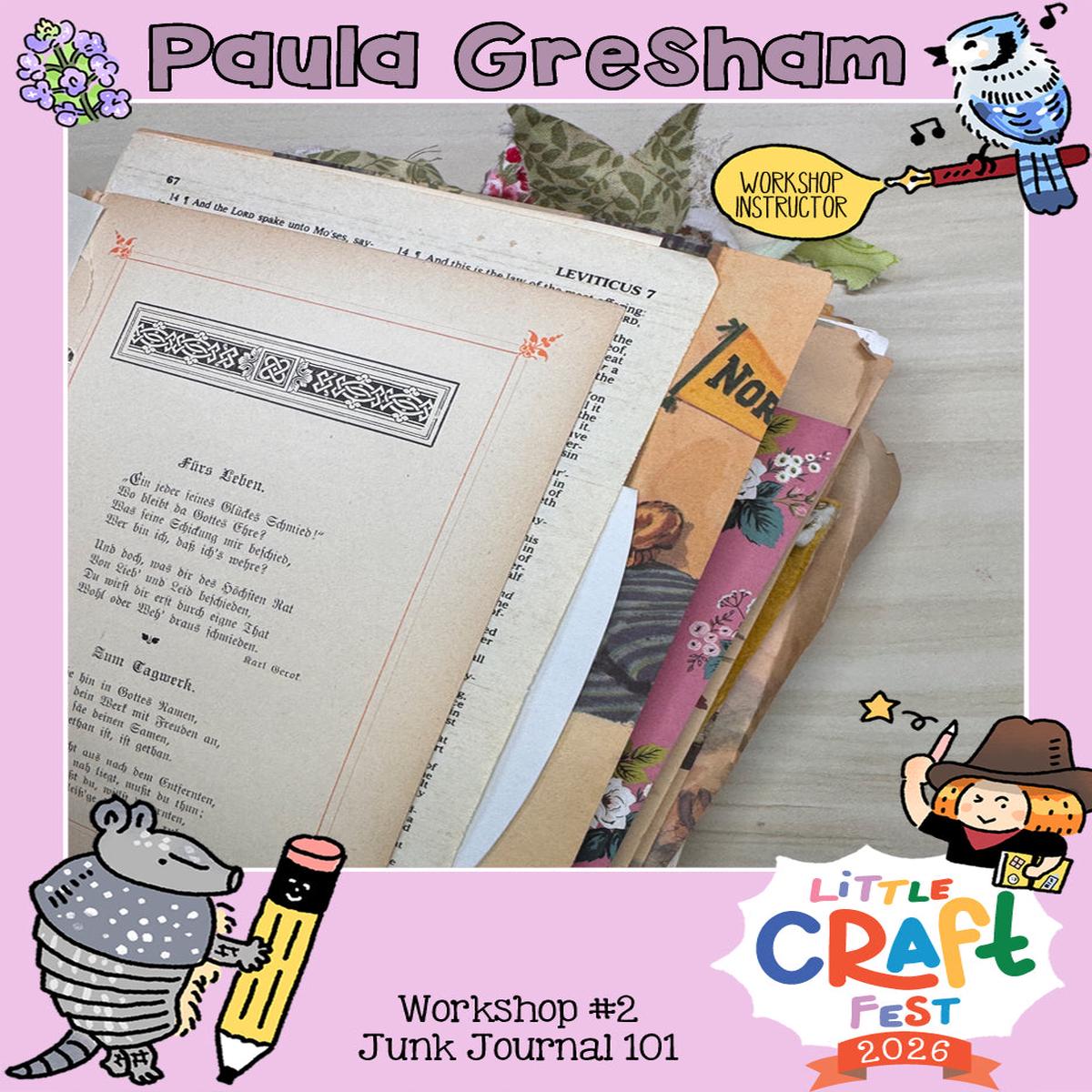 Junk Journal 101 with Paula G from Crafty Destinations