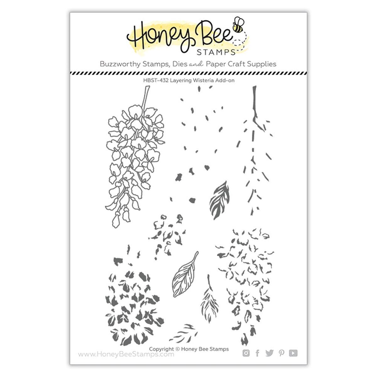 Layering Wisteria Add-On Stamp Set