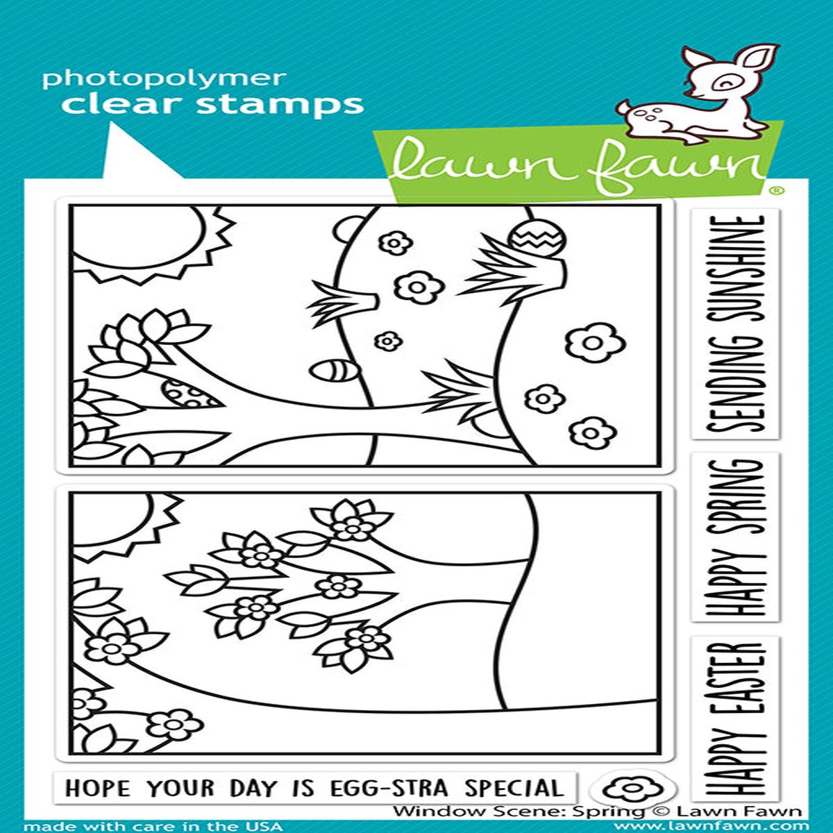 Window Scene: Spring Stamp Set